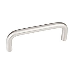 Torino 3 Inch Center to Center Satin Nickel Plated Steel Cabinet Pull Torino 3 Inch Center to Center Satin Nickel Plated Steel Cabinet Pull