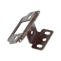 Full Inset Ball Tip Hinge-Dark Antique English-Sold Each Full Inset Ball Tip Hinge-Dark Antique English-Sold Each