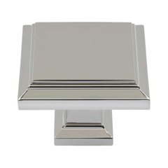 Sutton Place 1-1/4 Inch Diameter Polished Nickel Cabinet Knob Sutton Place 1-1/4 Inch Diameter Polished Nickel Cabinet Knob