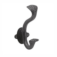 Craftsman Signature Double Coat Hook Black Iron Craftsman Signature Double Coat Hook Black Iron