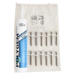 14% OFF Countersunk Stainless Steel Brace Fastener Kit 11 Inches in Length