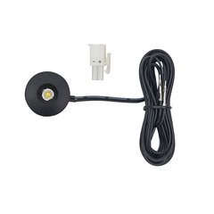 1W 12VDC Mini-Spot/Eye LED 3000K Black 1W 12VDC Mini-Spot/Eye LED 3000K Black