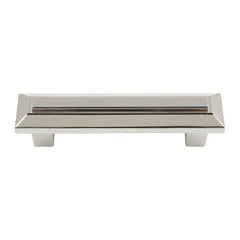 Trocadero 3 Inch Center to Center Polished Nickel Cabinet Pull Trocadero 3 Inch Center to Center Polished Nickel Cabinet Pull