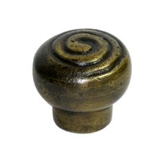 Knobs 1-1/4 Inch Diameter Unlacquered Antique Brass Cabinet Knob Knobs 1-1/4 Inch Diameter Unlacquered Antique Brass Cabinet Knob