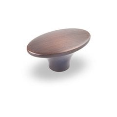 Hudson 1-7/8 Inch Diameter Dark Brushed Antique Copper Cabinet Knob Hudson 1-7/8 Inch Diameter Dark Brushed Antique Copper Cabinet Knob