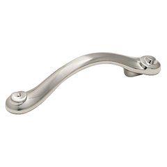 Divinity 3 Inch Center to Center Sterling Nickel Cabinet Pull Divinity 3 Inch Center to Center Sterling Nickel Cabinet Pull