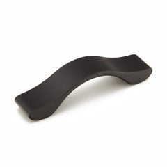 Italian Designs-Wave 2-1/2 Inch Center to Center Matte Black Cabinet Pull Italian Designs-Wave 2-1/2 Inch Center to Center Matte Black Cabinet Pull