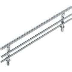 Steel Rail for Organizer Trays 548X39mm - Chrome Steel Rail for Organizer Trays 548X39mm - Chrome