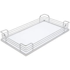 Arena Plus Tray 11-5/8 inch Chrome/White Arena Plus Tray 11-5/8 inch Chrome/White