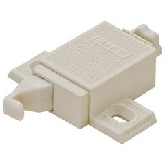 Push Hinge Adjustable Latch Adapter - Plastic Beige Push Hinge Adjustable Latch Adapter - Plastic Beige