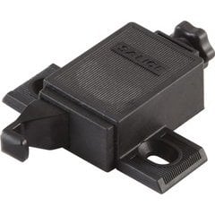 Push Hinge Adjustable Latch/Adapter - Plastic Black Push Hinge Adjustable Latch/Adapter - Plastic Black