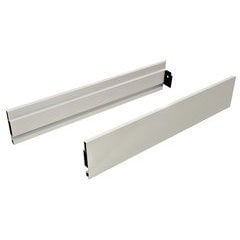 Lineabox Drawer System Aluminum Side Profile 104mm X 3M - White Lineabox Drawer System Aluminum Side Profile 104mm X 3M - White