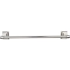10% OFF 18 Inch Center to Center Stratton Single Towel Bar - Polished Nickel