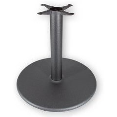 Table Base 30 inch Round x 29 inch High-Black Matte Finish Table Base 30 inch Round x 29 inch High-Black Matte Finish