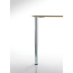 Prisma Table Leg Set Chrome 34-1/4 inch H Prisma Table Leg Set Chrome 34-1/4 inch H