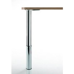 Studio Table Leg Set Chrome 24"-31 inch H Studio Table Leg Set Chrome 24"-31 inch H
