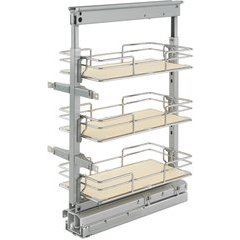 9 Inch Soft Close Short Pullout Maple Pantry 9 Inch Soft Close Short Pullout Maple Pantry