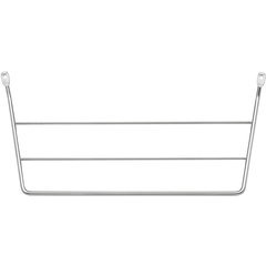 12.75W x 3.5D x 6.5H Inch Door Mount Towel Holder - Chrome 12.75W x 3.5D x 6.5H Inch Door Mount Towel Holder - Chrome