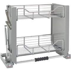24 Inch Pull Down Shelf - Chrome 24 Inch Pull Down Shelf - Chrome