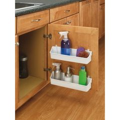 8 Inch Door Storage Bins Set (2 Trays) - Almond 8 Inch Door Storage Bins Set (2 Trays) - Almond
