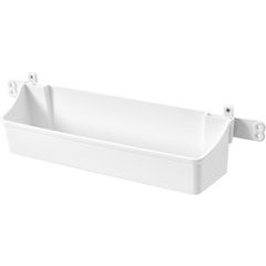 8 Inch Door Storage Bins Set (2 Trays) - White 8 Inch Door Storage Bins Set (2 Trays) - White