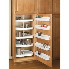 8 Inch Door Storage Bins Set (5 Trays) - Almond 8 Inch Door Storage Bins Set (5 Trays) - Almond
