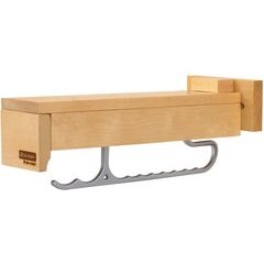 Closet Valet Organizer with Blumotion Soft Close Slides - Natural Wood Closet Valet Organizer with Blumotion Soft Close Slides - Natural Wood