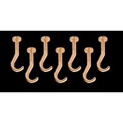 Long Hooks only for Glideware (7) - Copper Long Hooks only for Glideware (7) - Copper