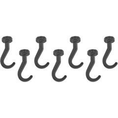 Short Hooks only for Glideware (7) - Black Short Hooks only for Glideware (7) - Black