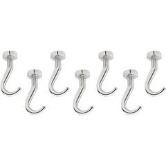Short Hooks only for Glideware (7) - Nickel Short Hooks only for Glideware (7) - Nickel