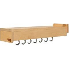 Kitchen Pot and Pan Organizer with Blum Soft Close Slide System - Natural Wood Kitchen Pot and Pan Organizer with Blum Soft Close Slide System - Natural Wood