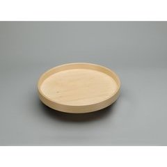 20 Inch Full Circle Banded Lazy Susan Shelf Only - Natural Wood 20 Inch Full Circle Banded Lazy Susan Shelf Only - Natural Wood