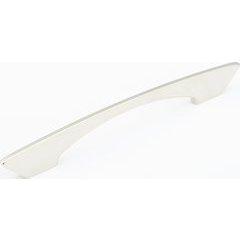 Profile 128/160 mm Center to Center Arched Satin Nickel Cabinet Pull Profile 128/160 mm Center to Center Arched Satin Nickel Cabinet Pull