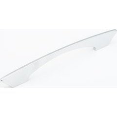 Profile 128/160 mm Center to Center Arched Matte Chrome Cabinet Pull Profile 128/160 mm Center to Center Arched Matte Chrome Cabinet Pull