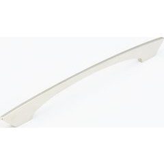 Profile 192/224 mm Center to Center Arched Satin Nickel Cabinet Pull Profile 192/224 mm Center to Center Arched Satin Nickel Cabinet Pull