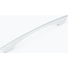 Profile 192/224 mm Center to Center Arched Matte Chrome Cabinet Pull Profile 192/224 mm Center to Center Arched Matte Chrome Cabinet Pull