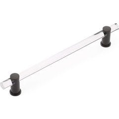 Lumiere 12 Inch Center to Center Oil Rubbed Bronze/Clear Acrylic Appliance Pull Lumiere 12 Inch Center to Center Oil Rubbed Bronze/Clear Acrylic Appliance Pull