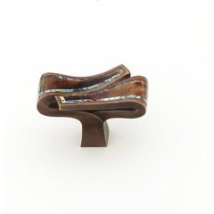 Avalon Bay 1-7/8 Inch x 1 Inch Diameter Penshell Dark Bronze Cabinet Knob Avalon Bay 1-7/8 Inch x 1 Inch Diameter Penshell Dark Bronze Cabinet Knob