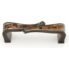 Avalon Bay 4 Inch Center to Center Tiger Penshell Dark Antique Bronze Cabinet Pull Avalon Bay 4 Inch Center to Center Tiger Penshell Dark Antique Bronze Cabinet Pull