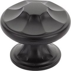 Empire1-3/8 Inch Diameter Matte Black Cabinet Knob Empire1-3/8 Inch Diameter Matte Black Cabinet Knob
