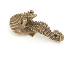 Nature 1-1/4 Inch x 1-1/2 Inch Diameter Seahorse Pendant Estate Dover Cabinet Knob Nature 1-1/4 Inch x 1-1/2 Inch Diameter Seahorse Pendant Estate Dover Cabinet Knob