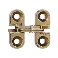 14% OFF #100 Invisible Hinge Satin Brass (Sold as Pair)
