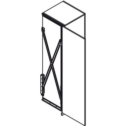 Hafele Concepta Model 40 Wooden Pivot Sliding Doors 408 30 047