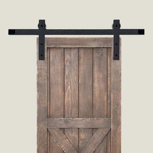 Acorn Manufacturing Basic Barn Door Rolling Hardware And 7 Feet