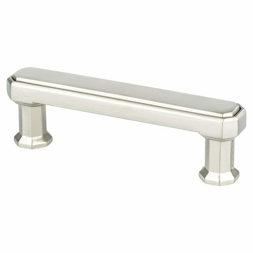 Berenson Harmony 3 Inch Center To Center Brushed Nickel Cabinet