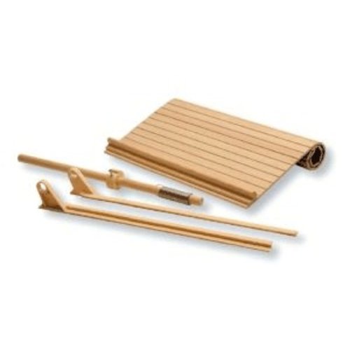 Omega National Products 24 Inch Wide Tambour Door Kit Hickory