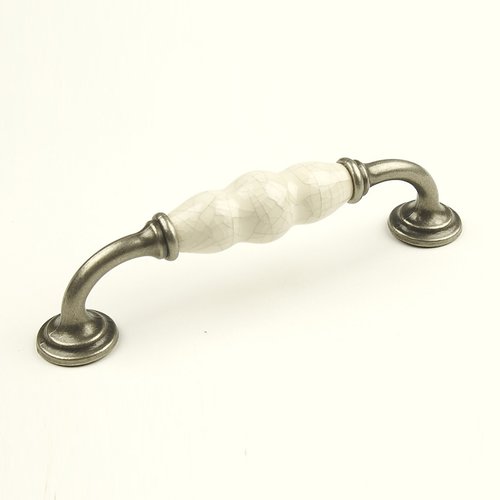Century Hardware Nordic 51/16 Inch Center to Center Antique Pewter