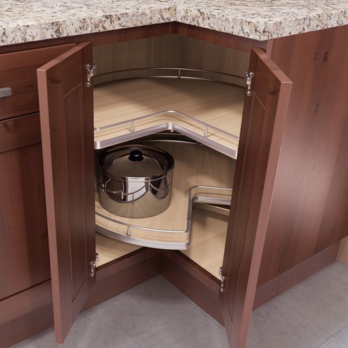 Vauth Sagel ReCorner Maxx Kidney Lazy Susan 30 inch Maple 9000 4098