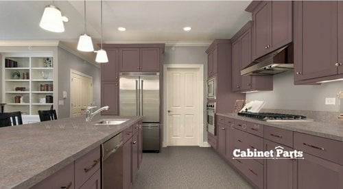 Formica Brazilian Brown Granite Matte Finish 4 Ft X 8 Ft