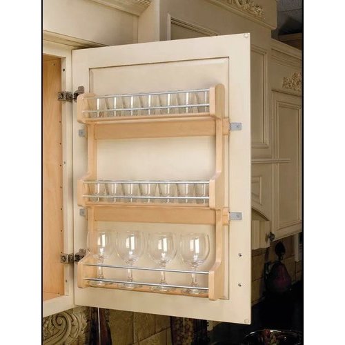 RevAShelf Door Mount Spice Rack 21" Wood 4SR21